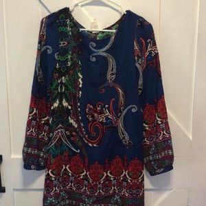 Peppermint shirt dress. Large